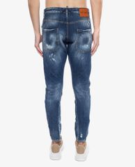 DSQUARED2 - Quần jeans nam denim wash bạc Classic Kenny Twist
