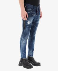 DSQUARED2 - Quần jeans nam phom ôm Skater