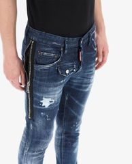 DSQUARED2 - Quần jeans nam phom ôm Skater