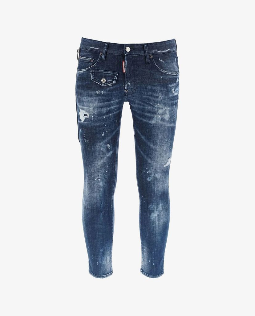 DSQUARED2 - Quần jeans nam phom ôm Skater