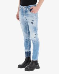 DSQUARED2 - Quần jeans nam phom ôm thời trang