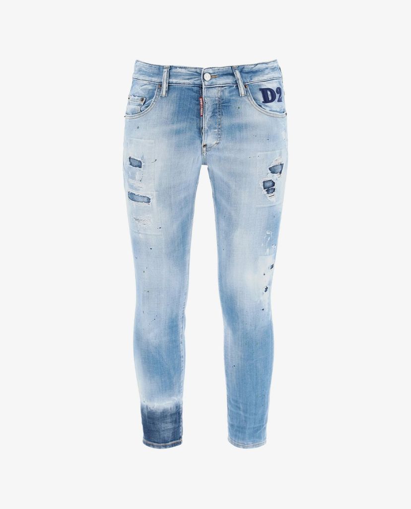 DSQUARED2 - Quần jeans nam phom ôm thời trang