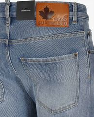 DSQUARED2 - Quần jeans nam denim wash bạc Skater