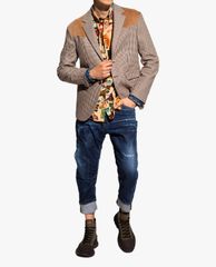 DSQUARED2 - Quần jeans nam xoắn gấu thời trang Combat