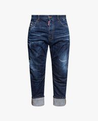 DSQUARED2 - Quần jeans nam xoắn gấu thời trang Combat