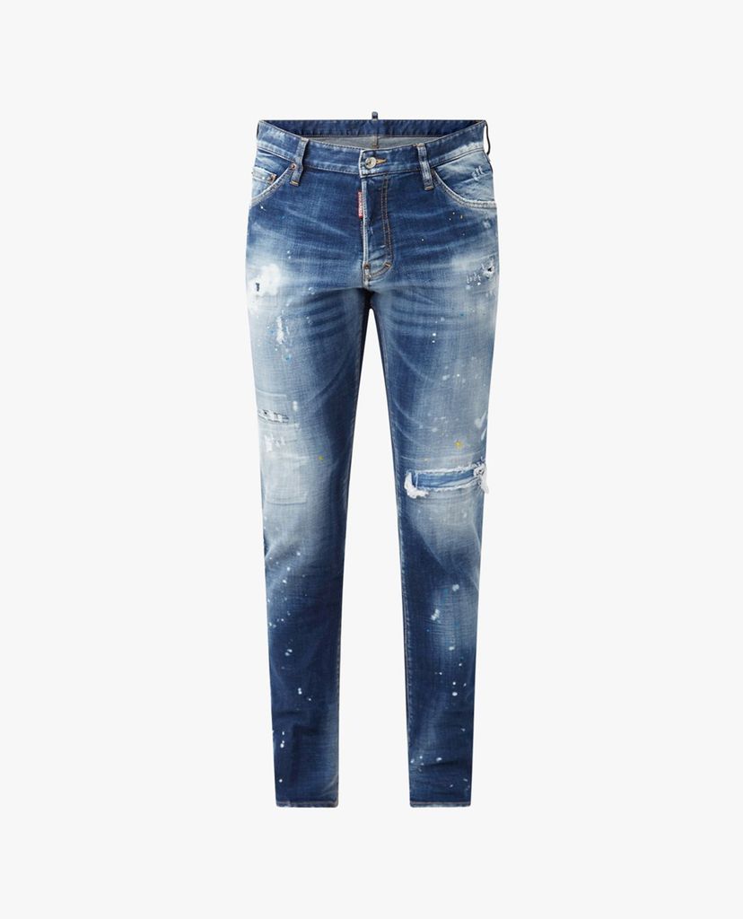 DSQUARED2 - Quần jeans nam rách vải thời trang