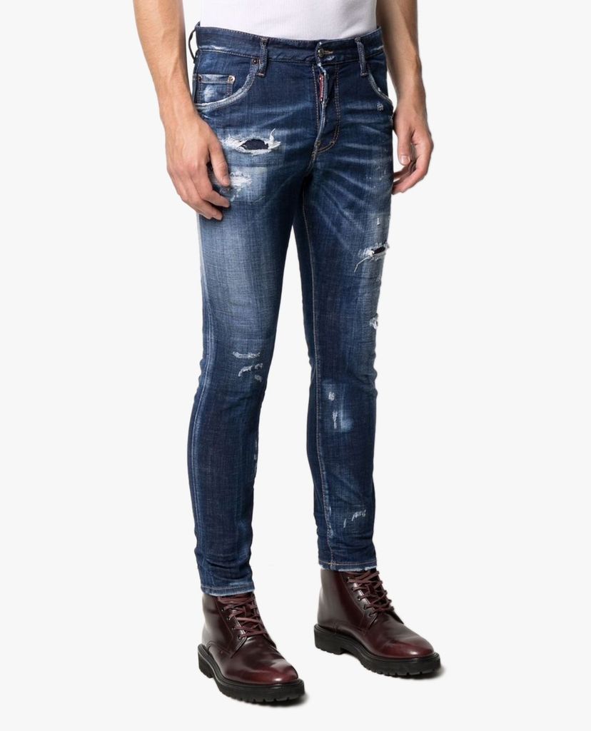 DSQUARED2 - Quần jeans nam phom ôm Skater