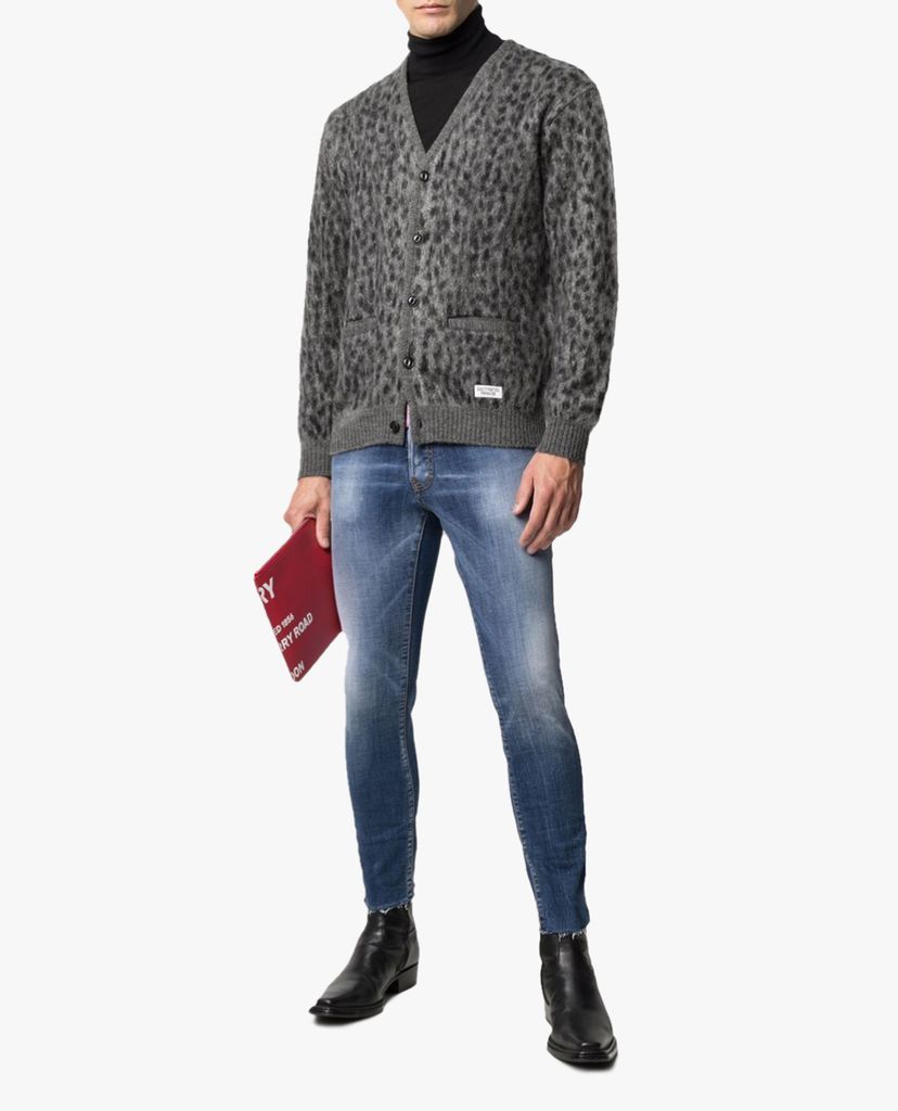 DSQUARED2 - Quần jeans nam phom ôm thời trang Cool Guy Cropped