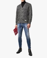 DSQUARED2 - Quần jeans nam phom ôm thời trang Cool Guy Cropped