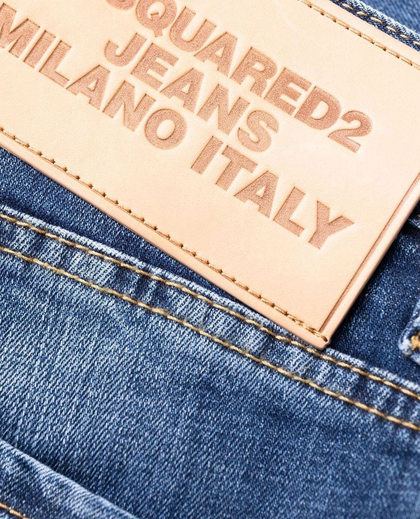 DSQUARED2 - Quần jeans nam phom ôm thời trang Cool Guy Cropped