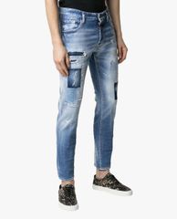 DSQUARED2 - Quần jeans nam denim rách vải cá tính