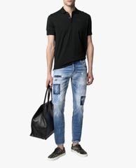 DSQUARED2 - Quần jeans nam denim rách vải cá tính