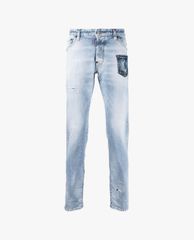 DSQUARED2 - Quần jeans nam denim thời trang Cool Guy Distressed Effect