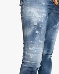 DSQUARED2 - Quần jeans nam skinny rách vải thời trang