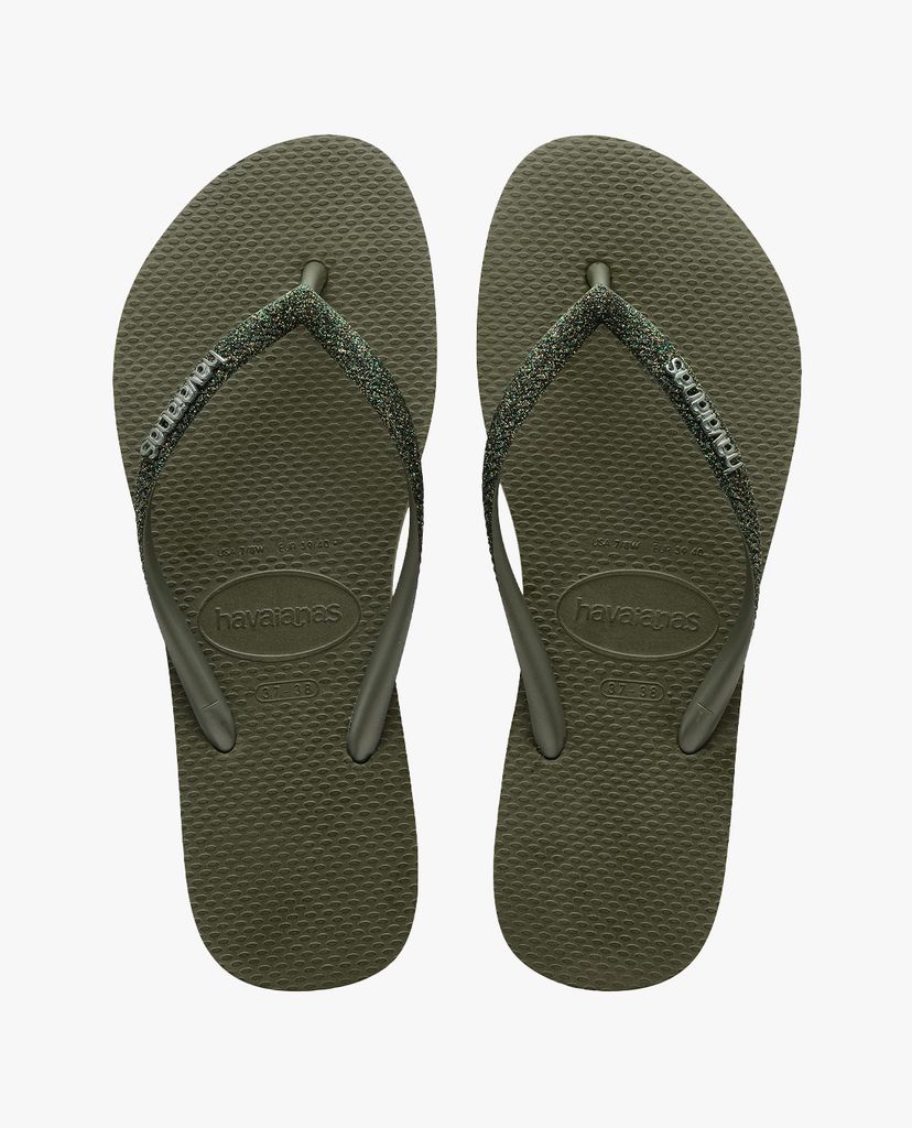 HAVAIANAS - Dép nữ Slim Glitter Metallic