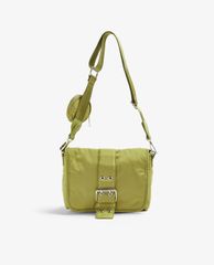 TOPSHOP - Túi đeo chéo nữ hình chữ nhật Olive Buckle Nylon