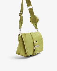 TOPSHOP - Túi đeo chéo nữ hình chữ nhật Olive Buckle Nylon