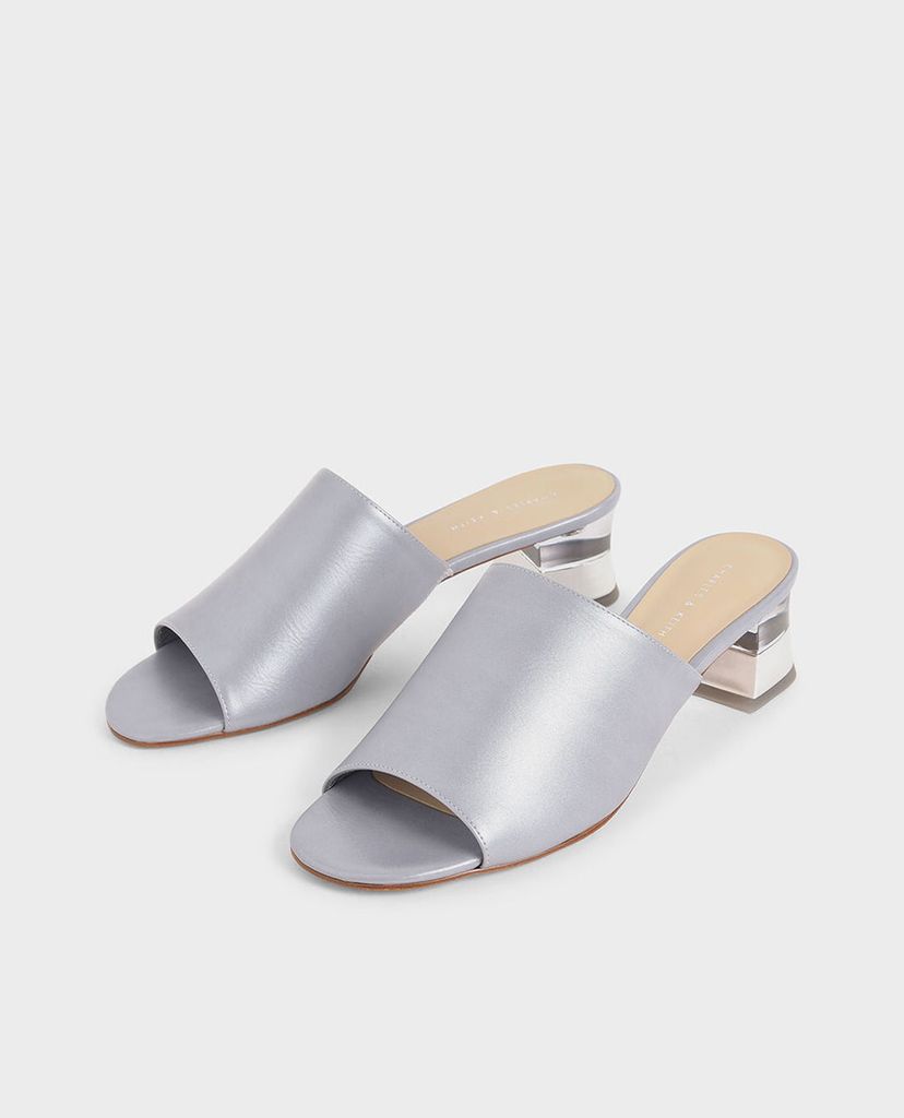 CHARLES & KEITH - Giày cao gót đế vuông Block