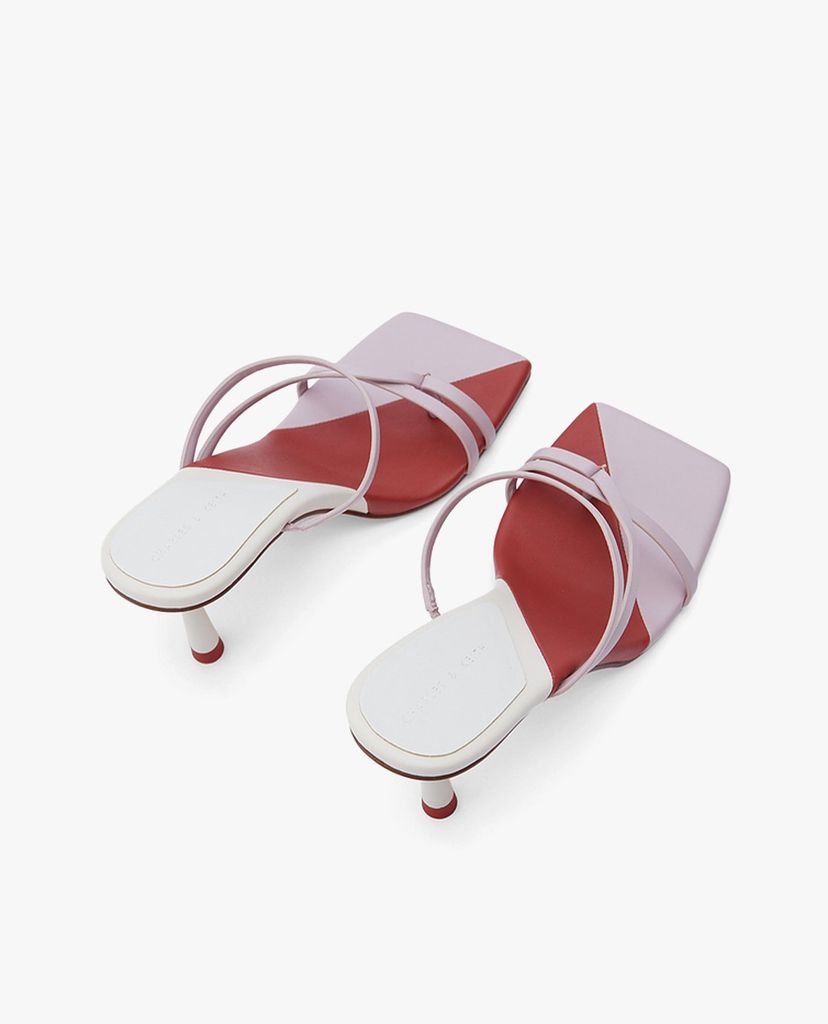 CHARLES & KEITH - Giày cao gót quai ngang thời trang