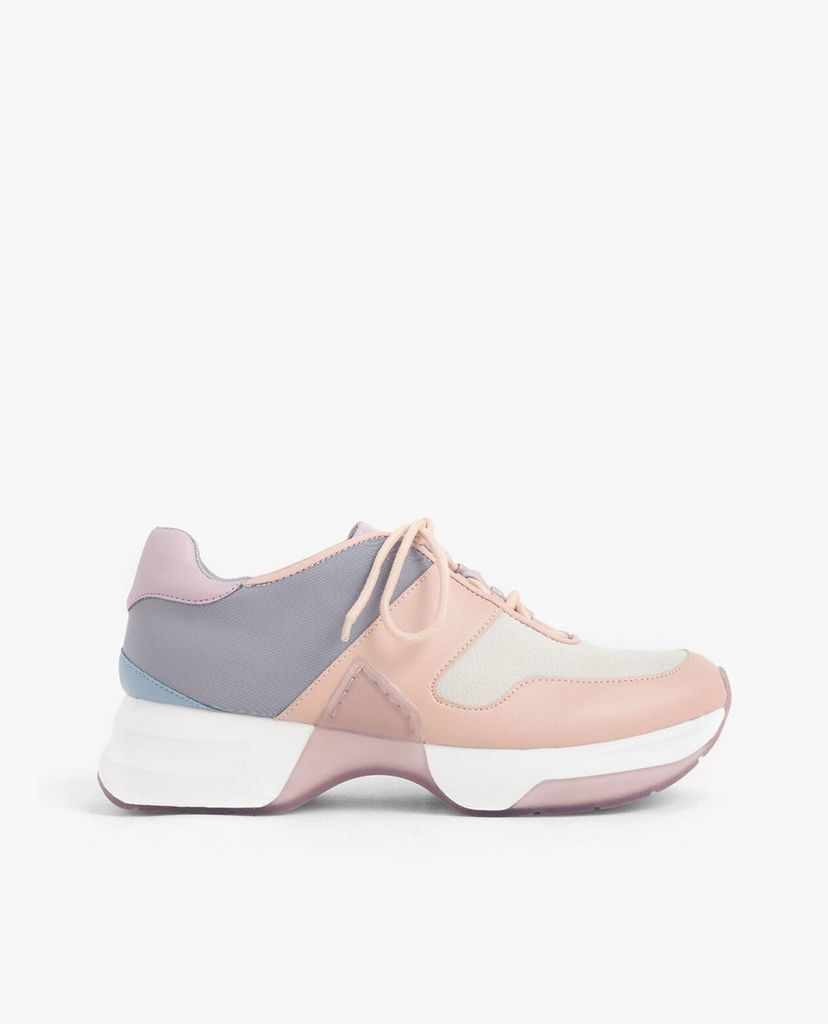 CHARLES & KEITH - Giày thể thao nữ cột dây Textured Lace Up