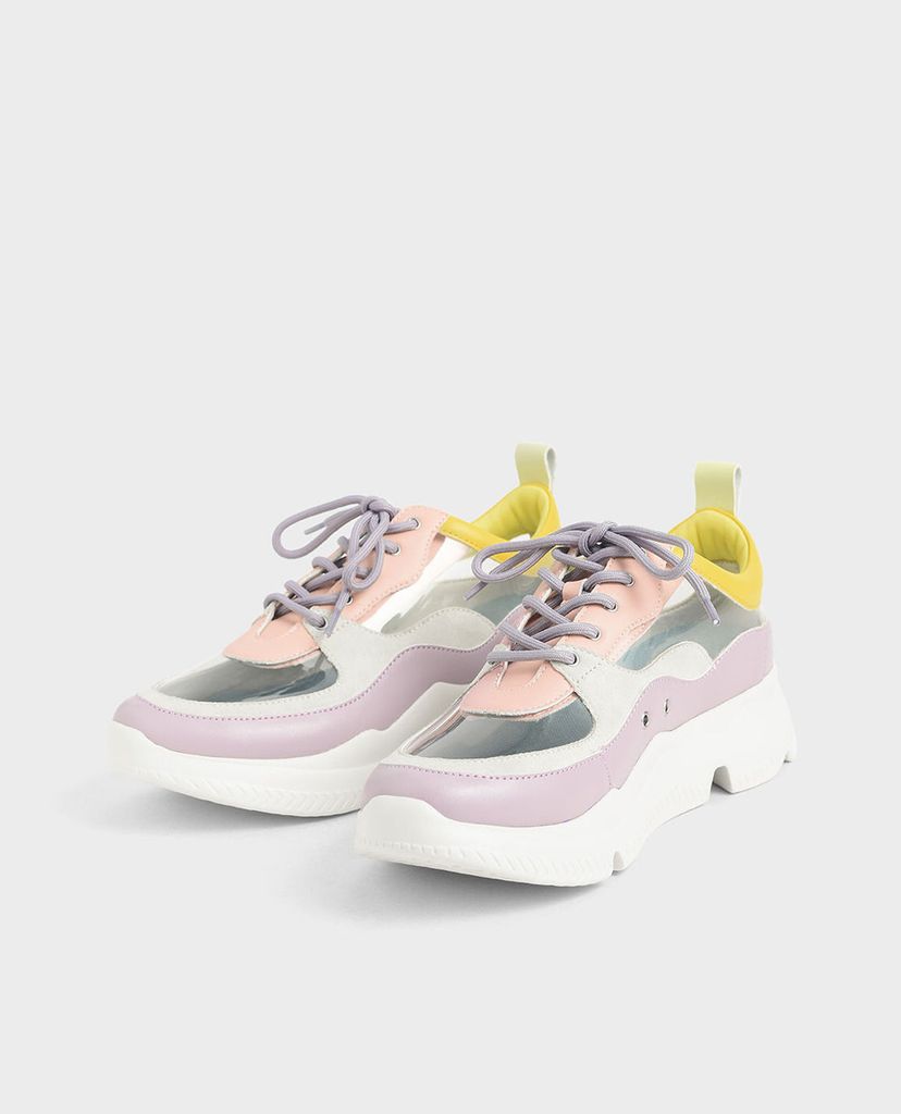 CHARLES & KEITH - Giày thể thao nữ See Through Chunky