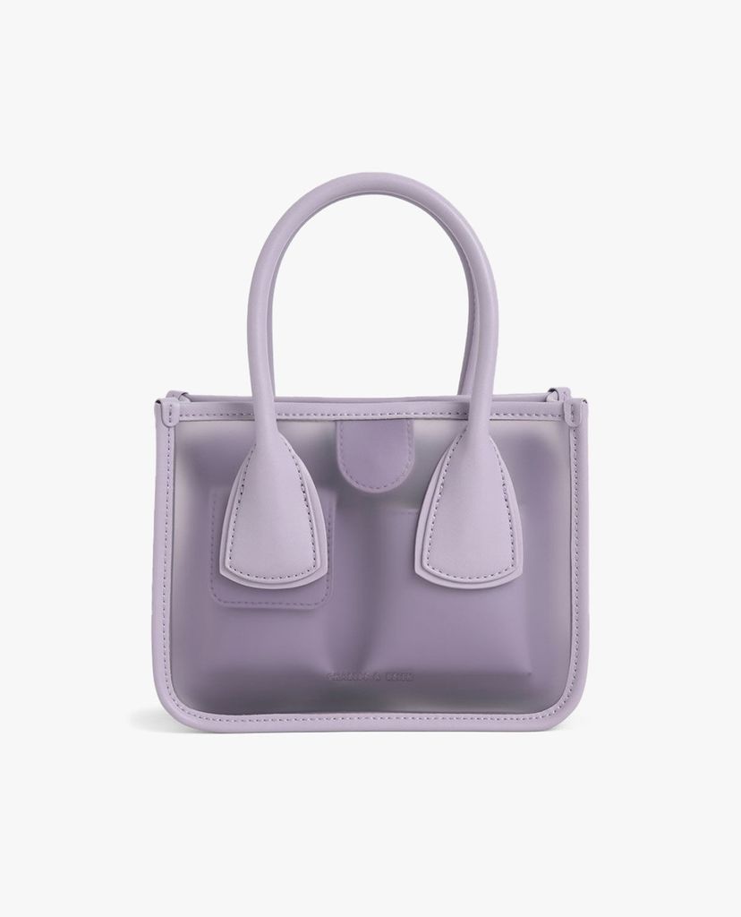 CHARLES & KEITH - Túi xách tay cầm Chain Link