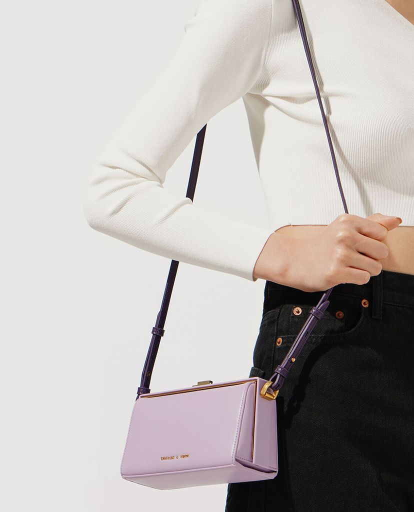 CHARLES & KEITH - Túi đeo chéo chữ nhật Rectangular