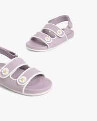 CHARLES & KEITH - Giày sandals trẻ em Flower Embellished