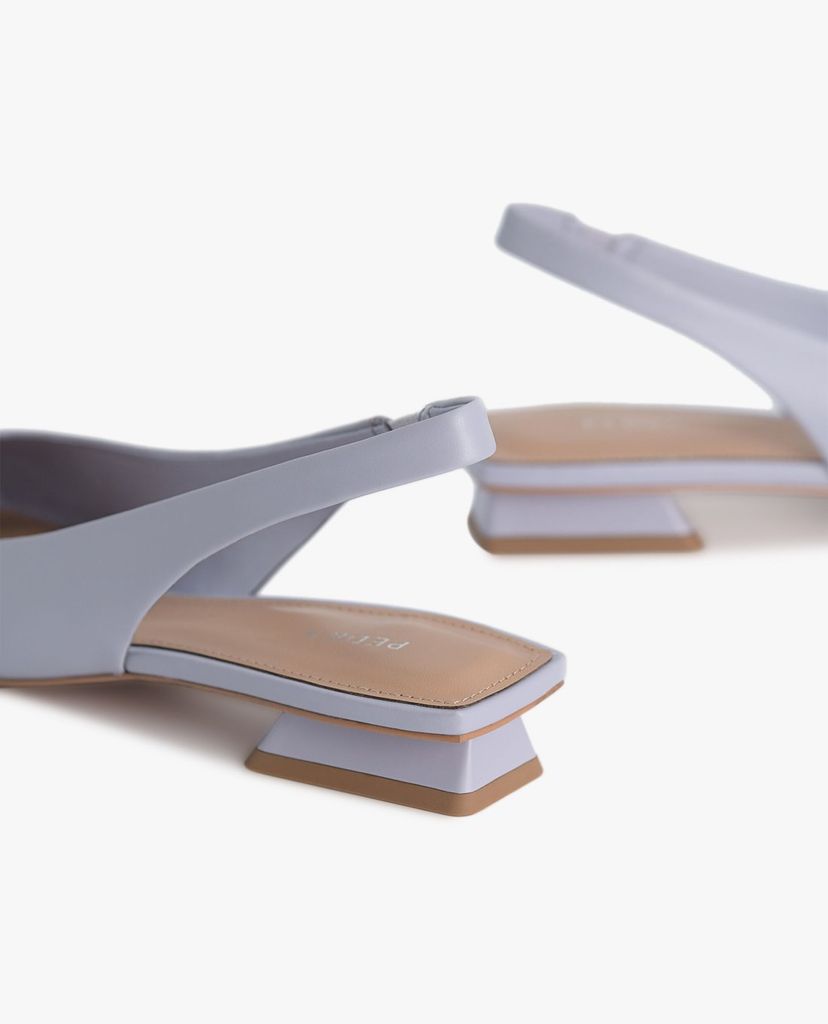 PEDRO - Giày đế bệt mũi vuông Slingback