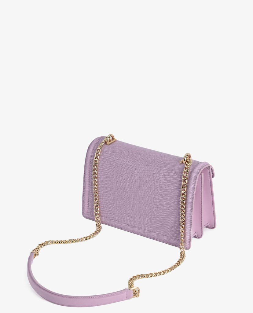 PEDRO - Túi đeo vai phom chữ nhật Lizard Effect Leather Envelope