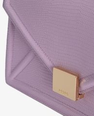 PEDRO - Túi đeo vai phom chữ nhật Lizard Effect Leather Envelope