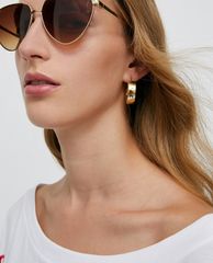 MAX&Co. - Kính mát nữ tam giác Metallic Triangular