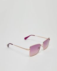 MAX&Co. - Kính mát nữ gọng vuông Metallic Square