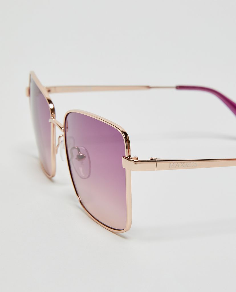 MAX&Co. - Kính mát nữ gọng vuông Metallic Square