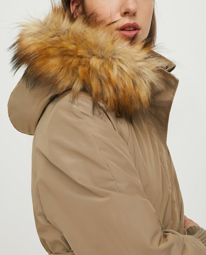 MAX&Co. - Áo khoác parka nữ 2 lớp dáng dài Four-Season