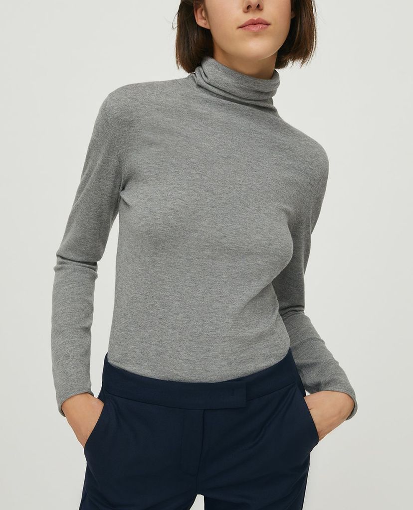 MAX&Co. - Áo kiểu nữ cổ lọ High-neck Stretch