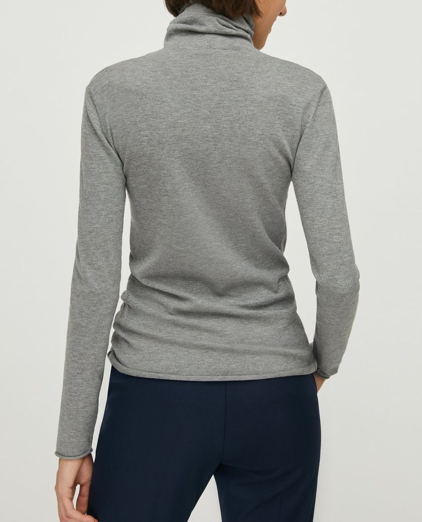 MAX&Co. - Áo kiểu nữ cổ lọ High-neck Stretch