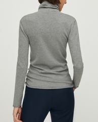 MAX&Co. - Áo kiểu nữ cổ lọ High-neck Stretch
