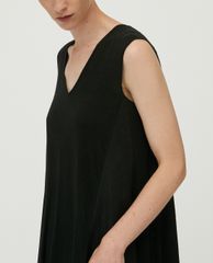 MAX&Co. - Đầm midi sát nách cổ V phom suông Flared Linen