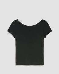MAX&Co. - Áo thun nữ khoét lưng Slim Fit Jersey