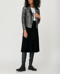 MAX&Co. - Áo thun nữ cổ tròn tay ngắn Cotton Printed