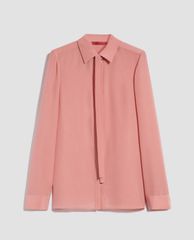 MAX&Co. - Áo sơ mi nữ tay dài cổ bẻ Pure Silk