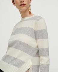 MAX&Co. - Áo sweater nữ tay dài cổ tròn Short Wool And Casmere