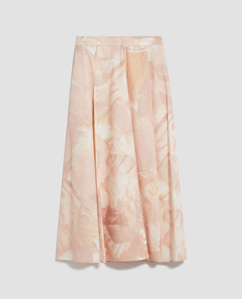 MAX&Co. - Chân váy midi phối họa tiết Printed Cotton