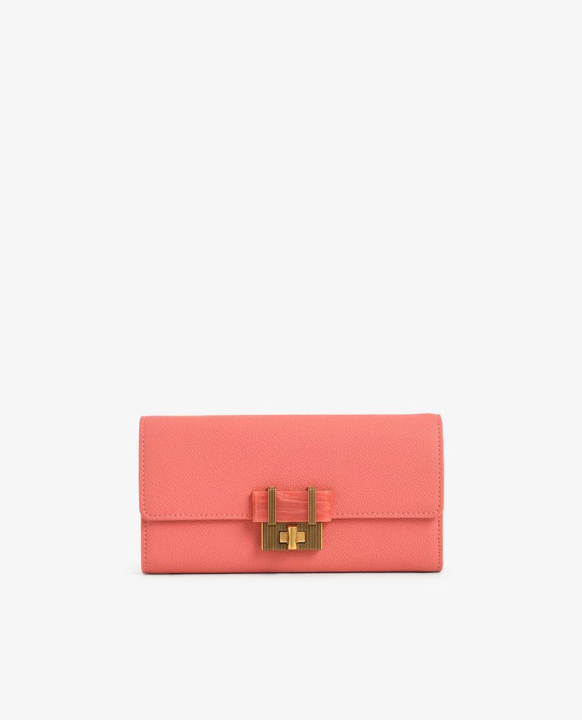 CHARLES & KEITH - Ví nữ dạng gập Stone Embellished