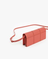 CHARLES & KEITH - Túi đeo chéo nữ chữ nhật nắp gập thời trang