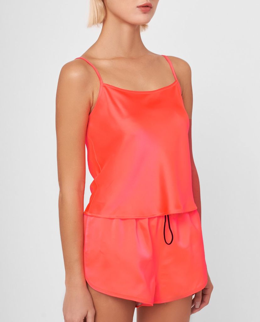 GIGI - Áo kiểu nữ hai dây thời trang Neon Satin camisole