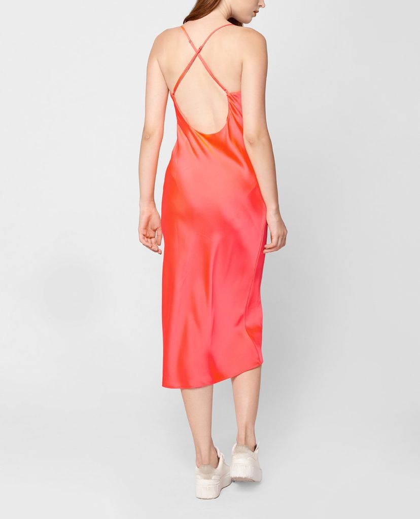 GIGI - Đầm midi hai dây phom ôm Low Back Slip