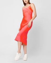 GIGI - Đầm midi hai dây phom ôm Low Back Slip