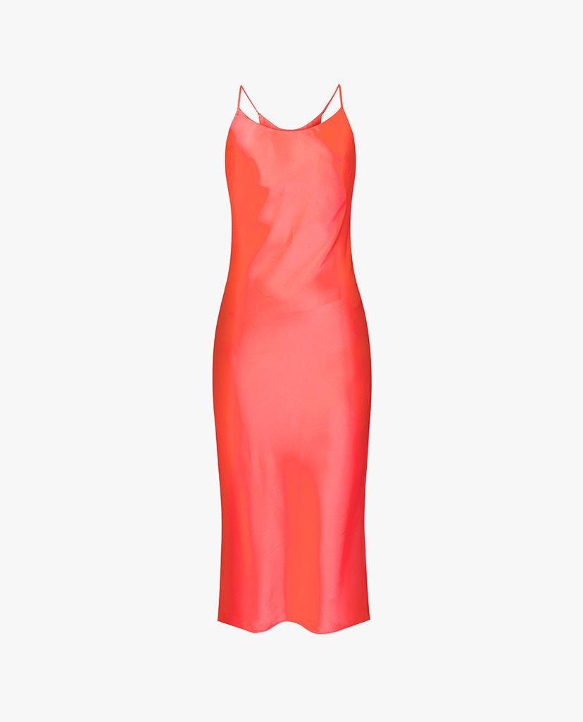 GIGI - Đầm midi hai dây phom ôm Low Back Slip
